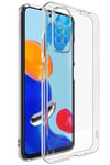 Mey İthalat®   Redmi Note 11 Pro Kılıf Lüx Şeffaf Silikon