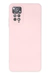 Mey İthalat®   Redmi Note 11 Pro Kılıf Nano içi Kadife Silikon - Pudra