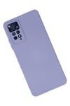 Mey İthalat®   Redmi Note 11 Pro Kılıf Nano içi Kadife Silikon - Lila