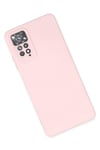Mey İthalat®   Redmi Note 11 Pro Kılıf Nano içi Kadife Silikon - Pudra