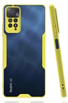 Mey İthalat®   Redmi Note 11 Pro Kılıf Platin Silikon - Sarı