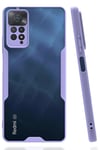 Mey İthalat®   Redmi Note 11 Pro Kılıf Platin Silikon - Lila