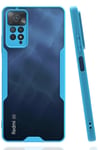 Mey İthalat®   Redmi Note 11 Pro Kılıf Platin Silikon - Mavi