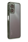 Mey İthalat®   Redmi Note 11E Kılıf  Lensli Silikon - Yeşil