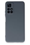 Mey İthalat®   Redmi Note 11T Kılıf Nano içi Kadife Silikon - Gri