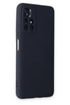 Mey İthalat®   Redmi Note 11T Kılıf Nano içi Kadife Silikon - Lacivert