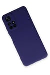 Mey İthalat®   Redmi Note 11T Kılıf Nano içi Kadife Silikon - Mor