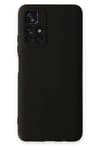 Mey İthalat®   Redmi Note 11T Kılıf Nano içi Kadife Silikon - Siyah