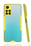 Mey İthalat®   Redmi Note 11T Kılıf Platin Silikon - Sarı