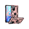 Mey İthalat®   Redmi Note 11T Kılıf Sofya Yüzüklü Silikon Kapak - Rose