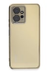 Mey İthalat®   Redmi Note 12 4G Kılıf  Lensli Silikon - Gold