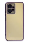 Mey İthalat®   Redmi Note 12 4G Kılıf  Lensli Silikon - Mor
