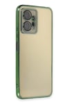Mey İthalat®   Redmi Note 12 4G Kılıf  Lensli Silikon - Yeşil