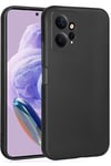 Mey İthalat®   Redmi Note 12 4G Kılıf First Silikon - Siyah