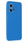 Mey İthalat®   Redmi Note 12 4G Kılıf First Silikon - Mavi