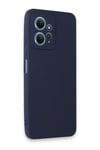 Mey İthalat®   Redmi Note 12 4G Kılıf First Silikon - Lacivert