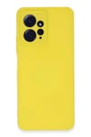 Mey İthalat®   Redmi Note 12 4G Kılıf Nano içi Kadife Silikon - Sarı