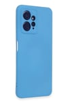 Mey İthalat®   Redmi Note 12 4G Kılıf Nano içi Kadife Silikon - Mavi