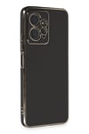 Mey İthalat®   Redmi Note 12 4G Kılıf Volet Silikon - Siyah