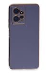 Mey İthalat®   Redmi Note 12 4G Kılıf Volet Silikon - Mavi