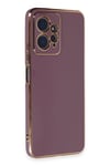 Mey İthalat®   Redmi Note 12 4G Kılıf Volet Silikon - Mor