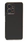Mey İthalat®   Redmi Note 12 4G Kılıf Volet Silikon - Siyah