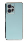 Mey İthalat®   Redmi Note 12 4G Kılıf Volet Silikon - Açık Yeşil