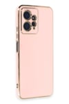 Mey İthalat®   Redmi Note 12 4G Kılıf Volet Silikon - Pembe