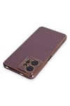 Mey İthalat®   Redmi Note 12 4G Kılıf Volet Silikon - Mor