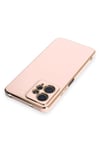 Mey İthalat®   Redmi Note 12 4G Kılıf Volet Silikon - Pembe