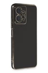 Mey İthalat®   Redmi Note 12 4G Kılıf Volet Silikon - Siyah