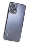 Mey İthalat®   Redmi Note 12 5G Kılıf  Lensli Silikon - Siyah