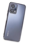 Mey İthalat®   Redmi Note 12 5G Kılıf  Lensli Silikon - Siyah