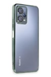 Mey İthalat®   Redmi Note 12 5G Kılıf  Lensli Silikon - Yeşil
