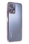 Mey İthalat®   Redmi Note 12 5G Kılıf  Lensli Silikon - Mor