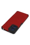 Mey İthalat®   Redmi Note 12 5G Kılıf Loop Deri Silikon - Kırmızı