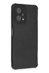 Mey İthalat®   Redmi Note 12 5G Kılıf Loop Deri Silikon - Siyah
