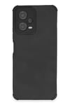 Mey İthalat®   Redmi Note 12 5G Kılıf Loop Deri Silikon - Siyah