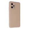 Mey İthalat®   Redmi Note 12 5G Kılıf Nano içi Kadife Silikon - Pudra