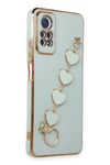 Mey İthalat®   Redmi Note 12 Pro 4G Kılıf Esila Silikon - Su Yeşili
