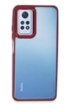 Mey İthalat®   Redmi Note 12 Pro 4G Kılıf Dora Kapak - Kırmızı