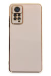 Mey İthalat®   Redmi Note 12 Pro 4G Kılıf Volet Silikon - Pembe