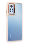 Mey İthalat®   Redmi Note 12 Pro 4G Kılıf Dora Kapak - Pudra