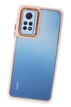 Mey İthalat®   Redmi Note 12 Pro 4G Kılıf Dora Kapak - Pudra