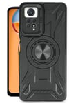 Mey İthalat®   Redmi Note 12 Pro 4G Kılıf Lincoln Silikon - Siyah