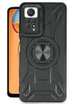 Mey İthalat®   Redmi Note 12 Pro 4G Kılıf Lincoln Silikon - Siyah