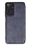 Mey İthalat®   Redmi Note 12 Pro 4G Kılıf Flip Cover - Lacivert