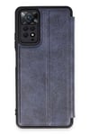 Mey İthalat®   Redmi Note 12 Pro 4G Kılıf Flip Cover - Lacivert