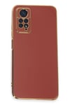 Mey İthalat®   Redmi Note 12 Pro 4G Kılıf Volet Silikon - Kırmızı