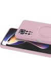 Mey İthalat®   Redmi Note 12 Pro 4G Regal Magsafe Standlı Kapak - Açık Pembe